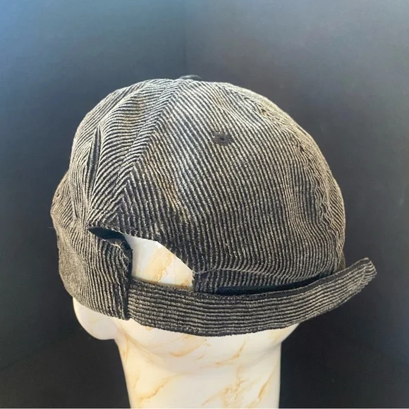 Vintage 90s Y2K Alaska Embroidered Corduroy Suede Adjustable Unisex Casual - Picture 5 of 6